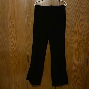 2 Saints black clasp closure pleated wide leg dress pants size extra large